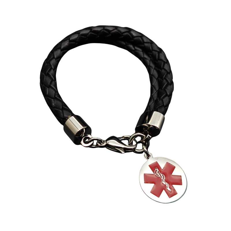 Medic ID Bracelet Leatherette