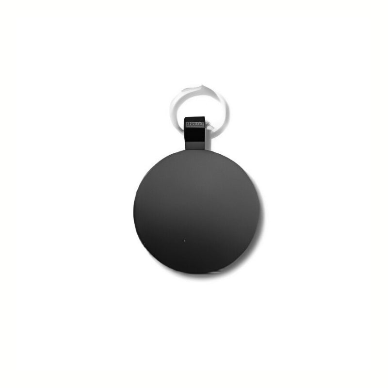 Black Circle Pet Tag