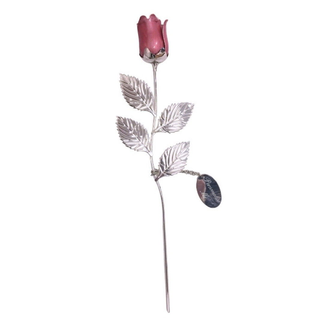 Pink Engravable Rose