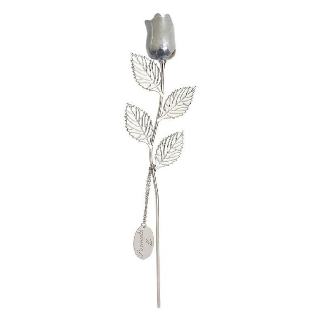 Ivory Engravable Rose