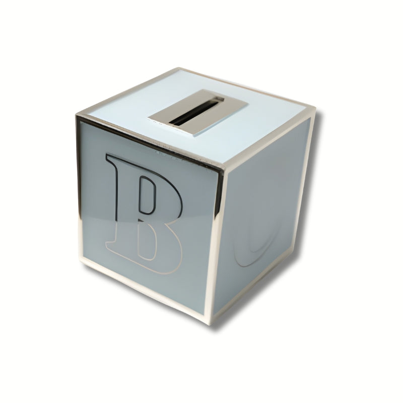 ABC Money Box Baby Blue