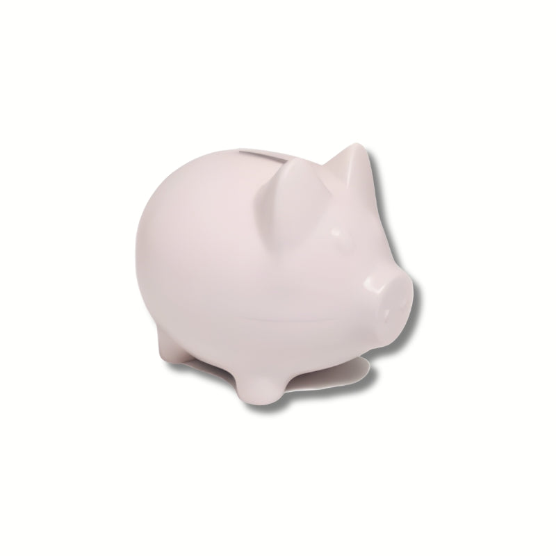 Piggy Money Box - Pastel Pink