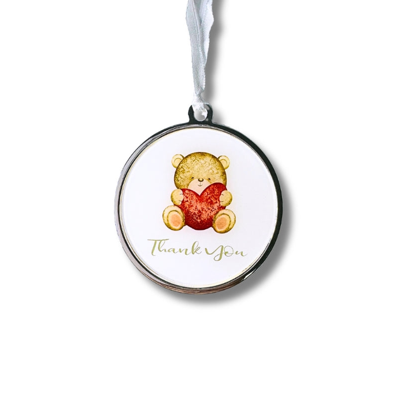 Year Round Ornaments - Thank you (Teddy Bear)