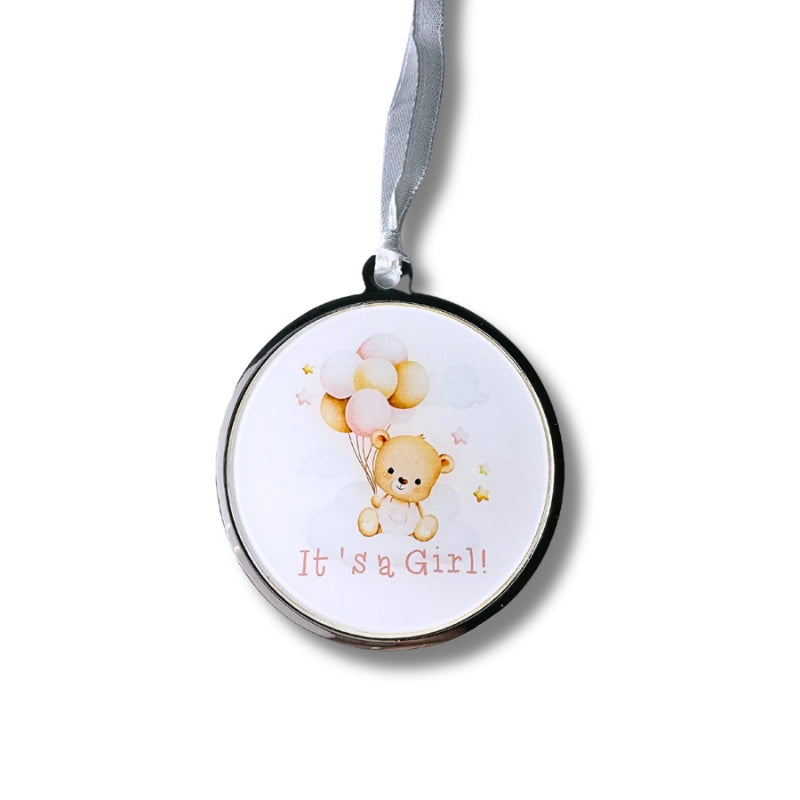 Year Round Ornaments - It's a Girl (Teddy Bear)