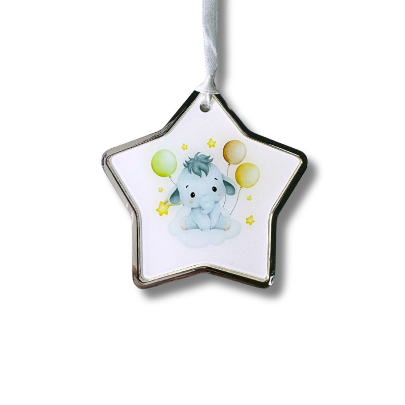 Year Round Ornaments - Elephant with Balloons