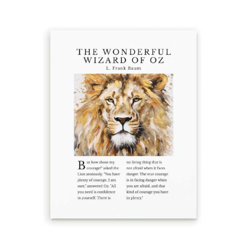 Home Decor - The Wonderful Wizard of Oz Plaque