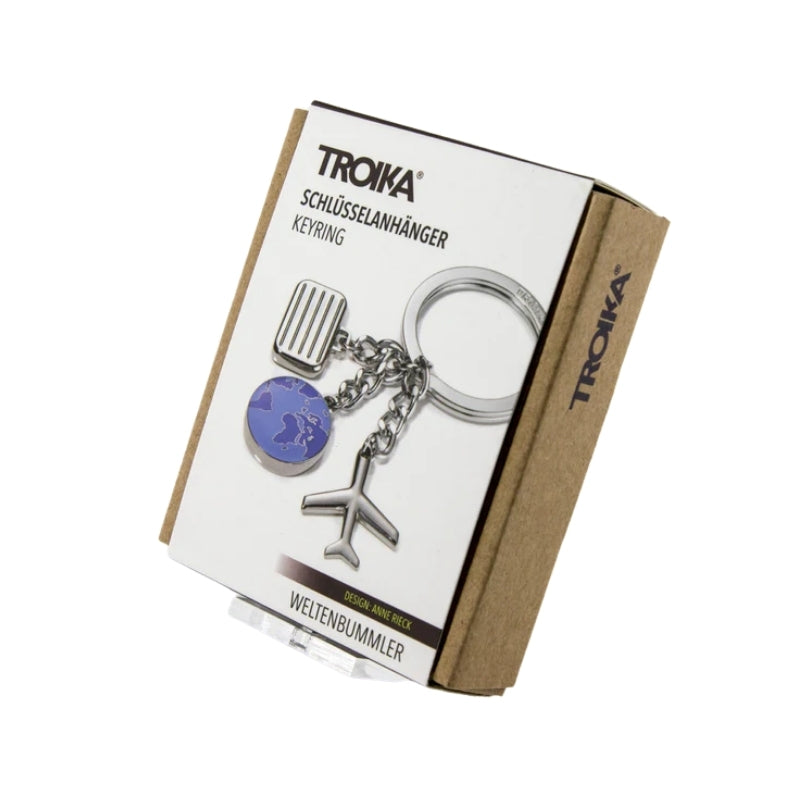 Troika Travel Charm Keyring
