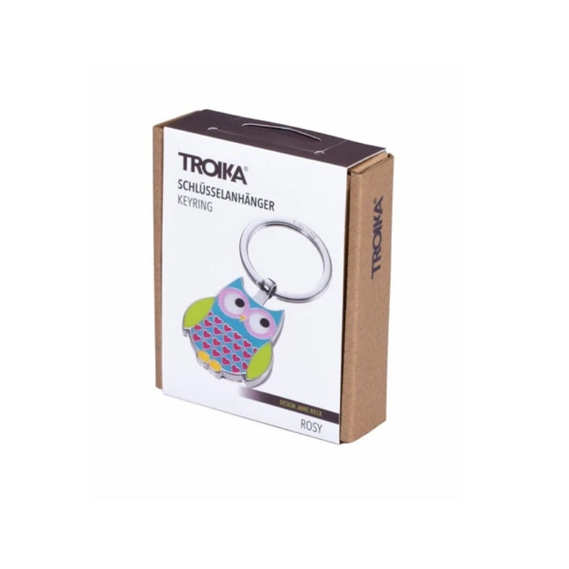 Troika Owl Keyring