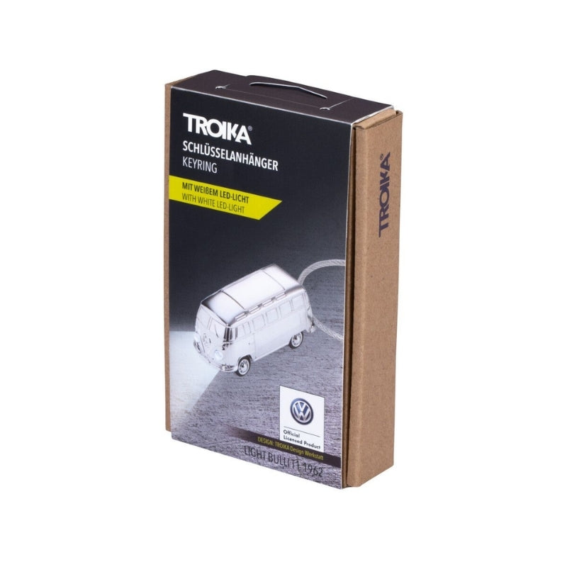 Troika VW Camper Keyring with LED Light