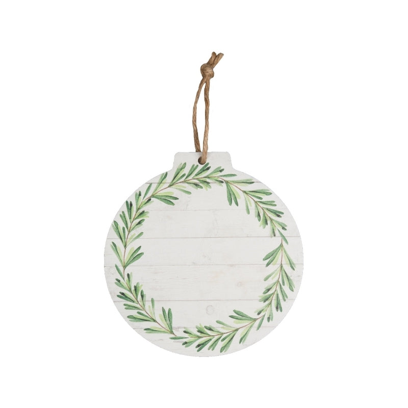 Wreath Ornament Sign