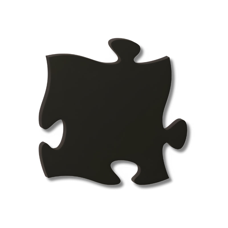 Home Decor - Black Puzzle Plaque