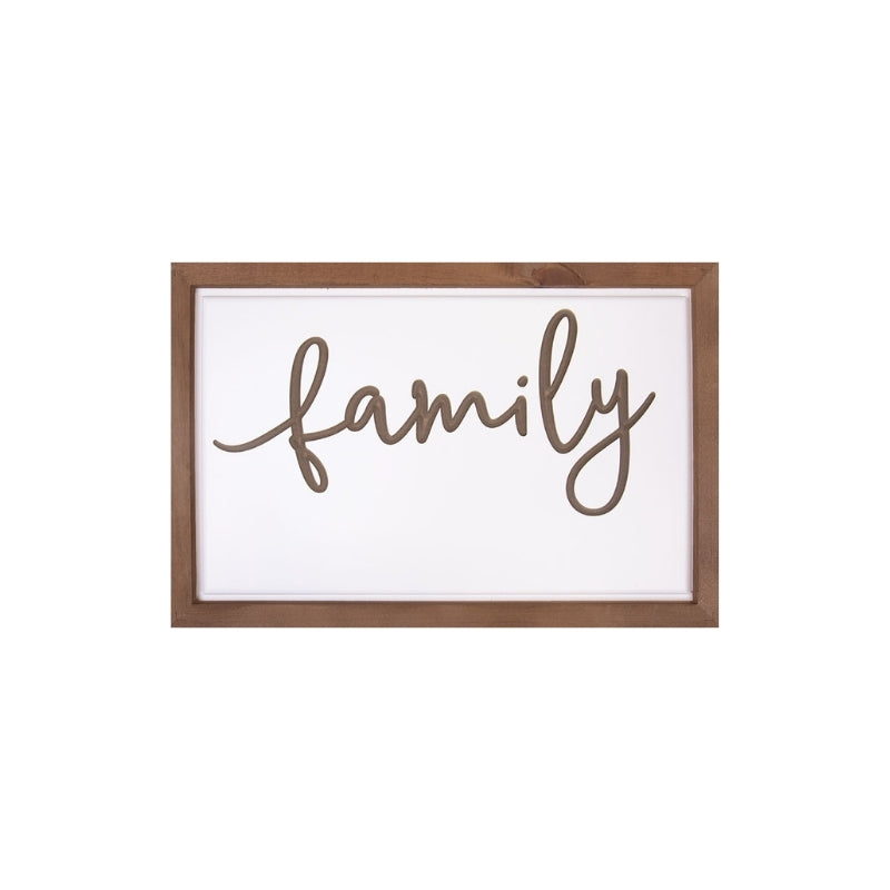 Family Framed Sign