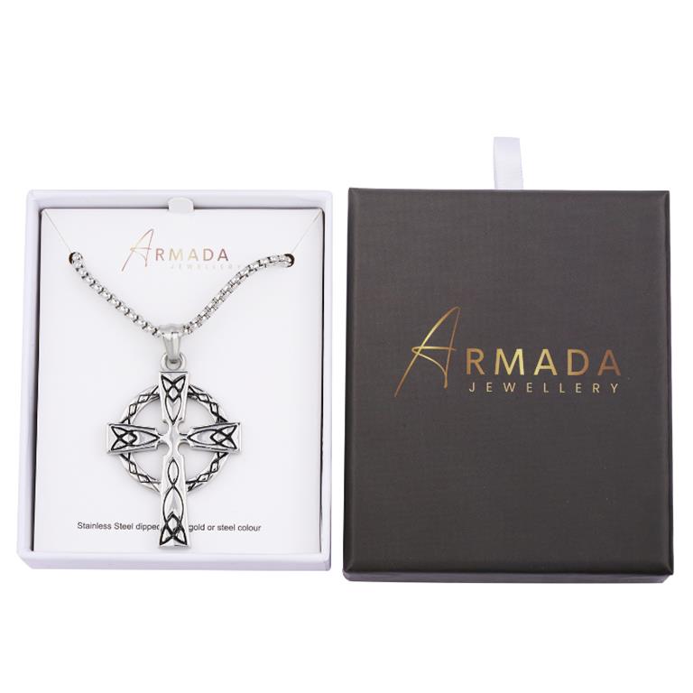 Celtic Cross Pendant Necklace