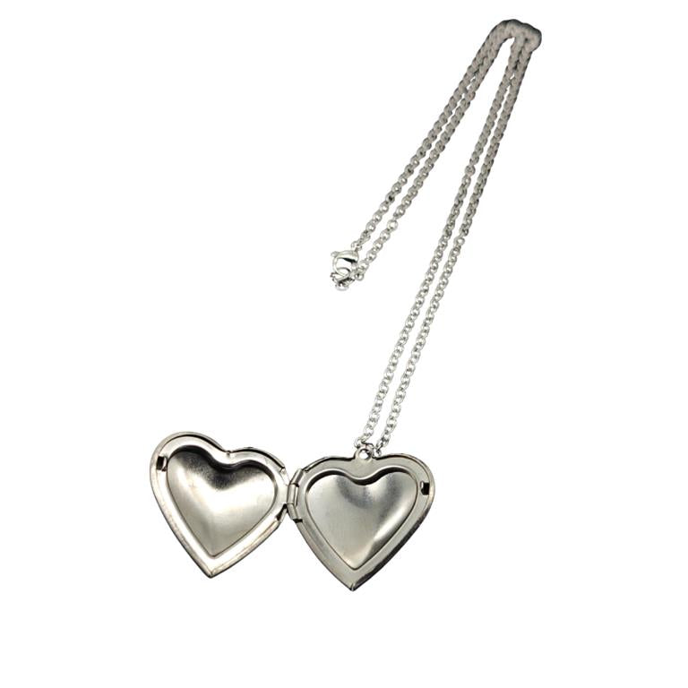 Personalised Heart Locket Necklace