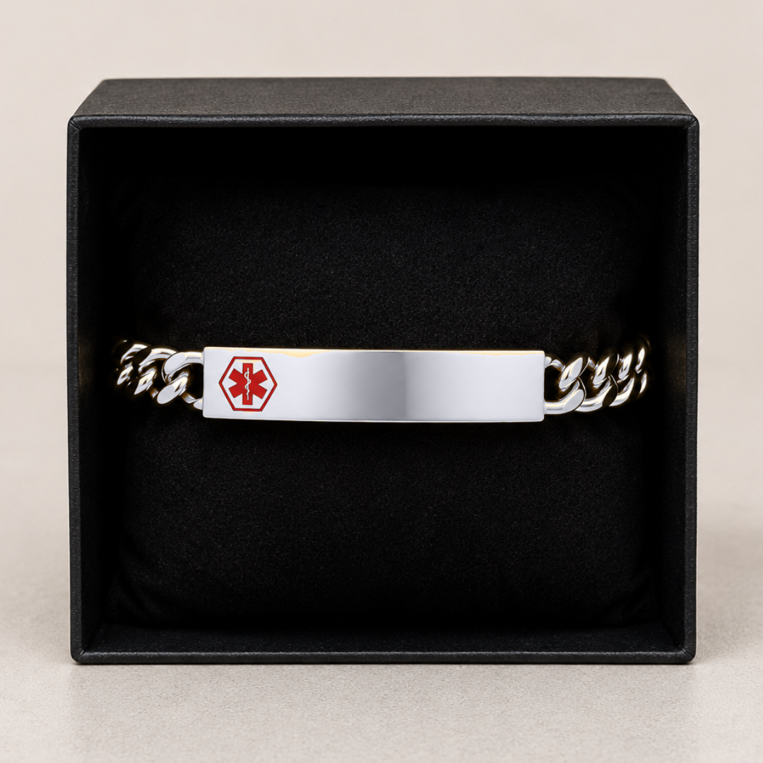 Medic ID Bracelet Silver Small