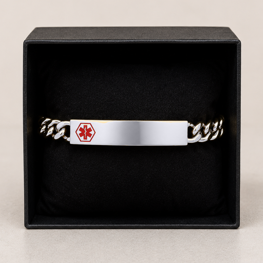 Medic ID Bracelet Silver Small