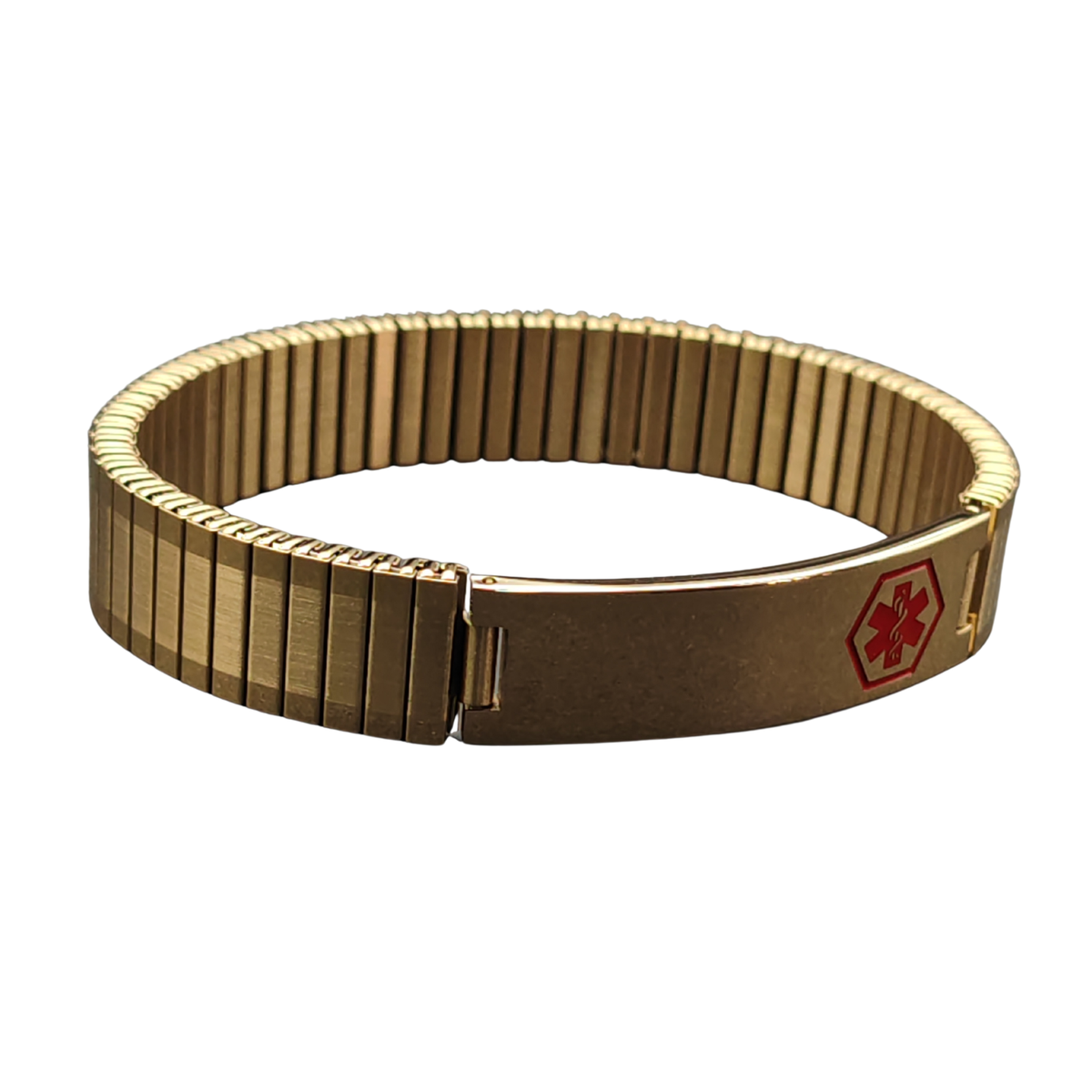Medic ID Bracelet Expansion Gold Medium