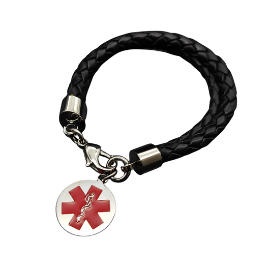 Medic ID Bracelet Leatherette