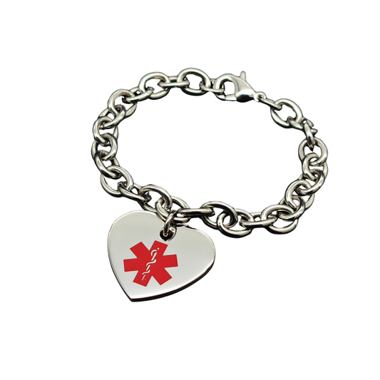 Medic ID Bracelet Heart