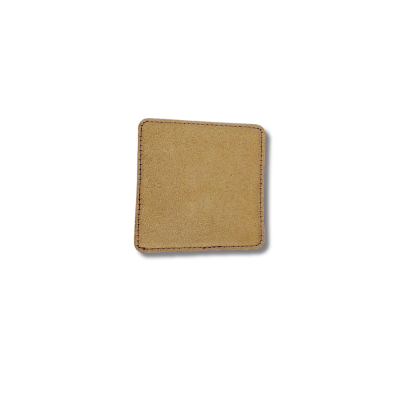 Brown Leatherette Coaster