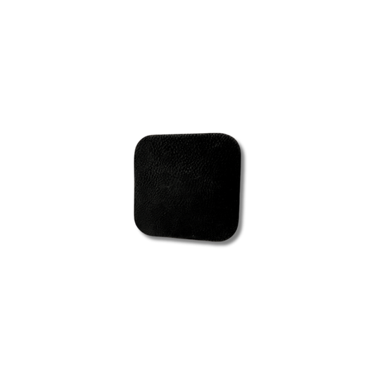Black Leatherette Magnet