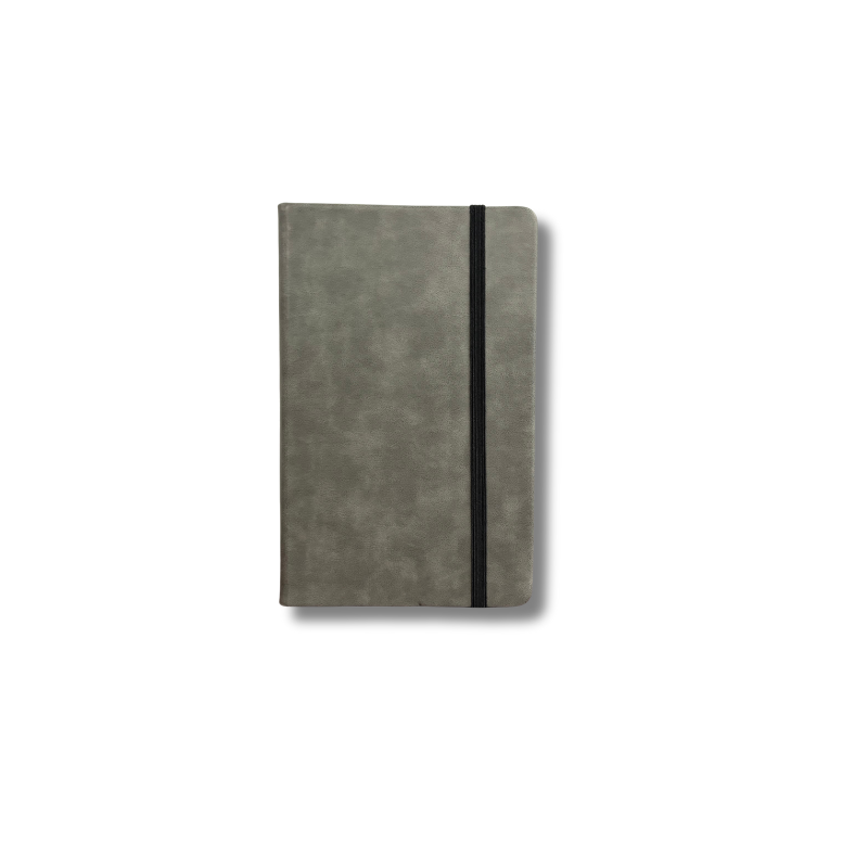 Grey Leatherette Diary