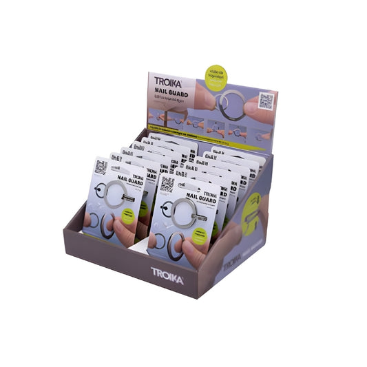 Troika 12pc Nail Guard Counter Display Unit
