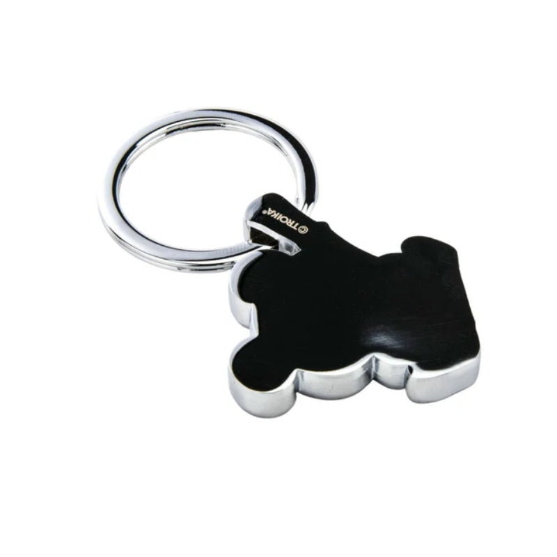 Troika Bamboo Panda Charm Keyring