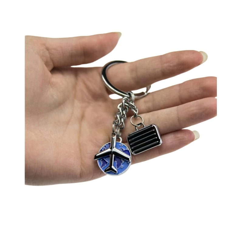 Troika Travel Charm Keyring