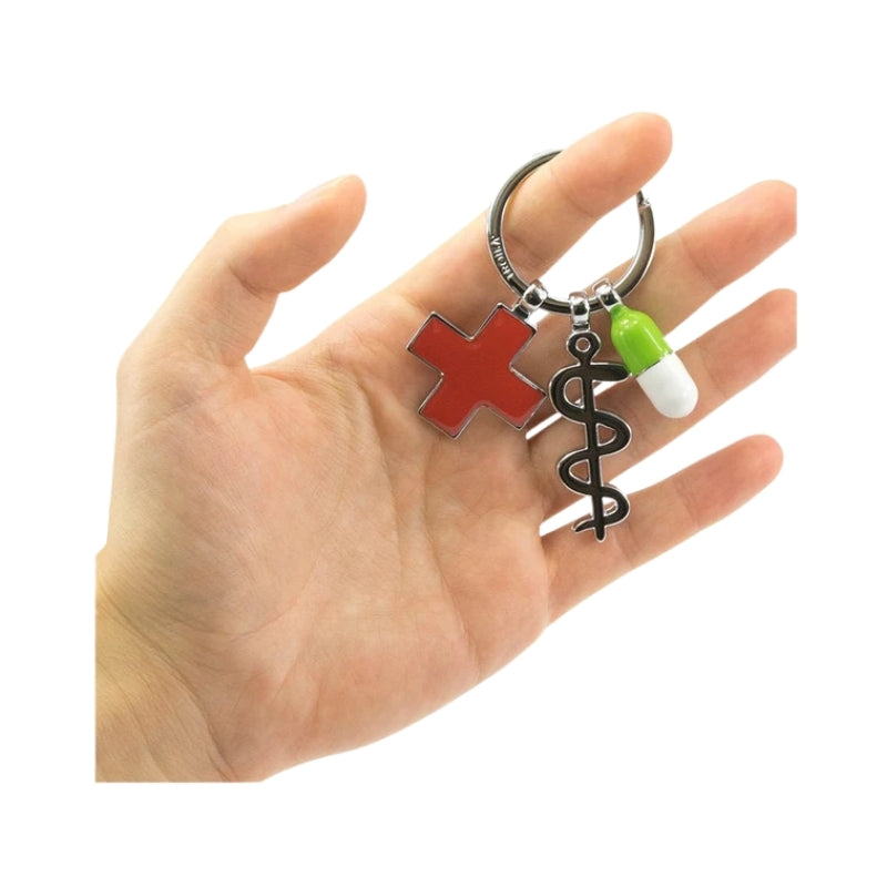 Troika Medical Charm Keyring