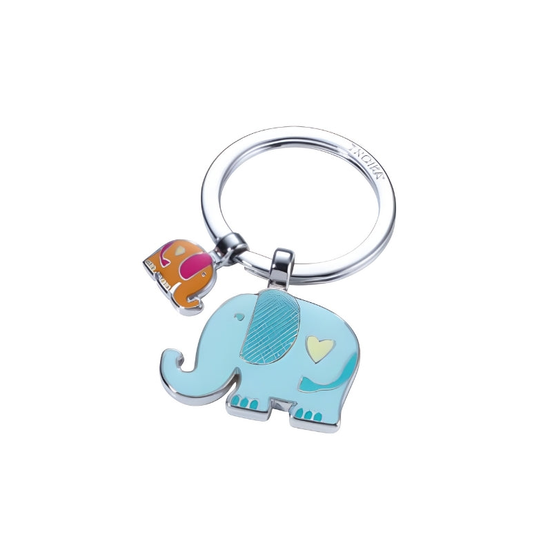Troika Lucky Elephants Keyring