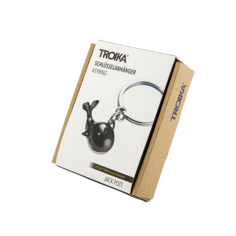 Troika 3D Whale Keyring
