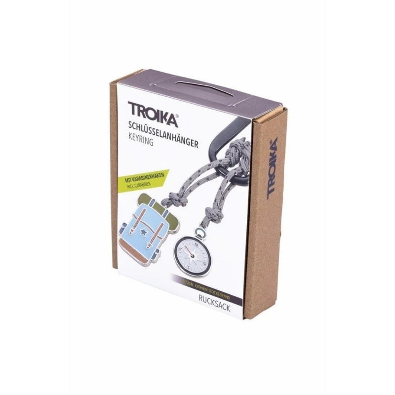 Troika Adventure Carabiner Clip Keyring