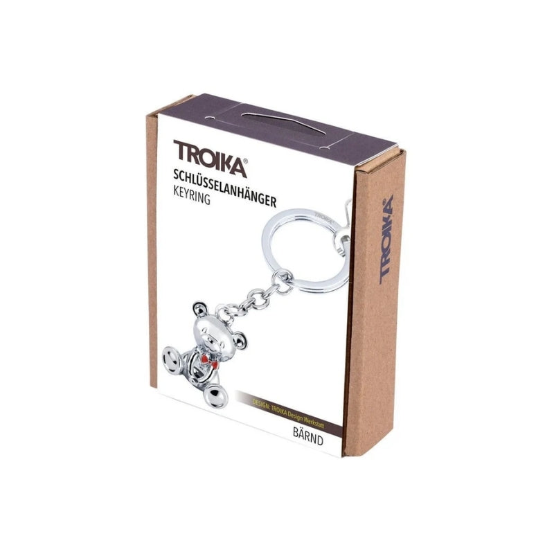 Troika 3D Teddy Bear Keyring