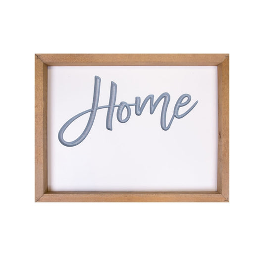 Home Framed Sign